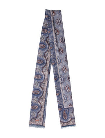 Zimmermann Scarves and Shawls Paisley Print Scarf