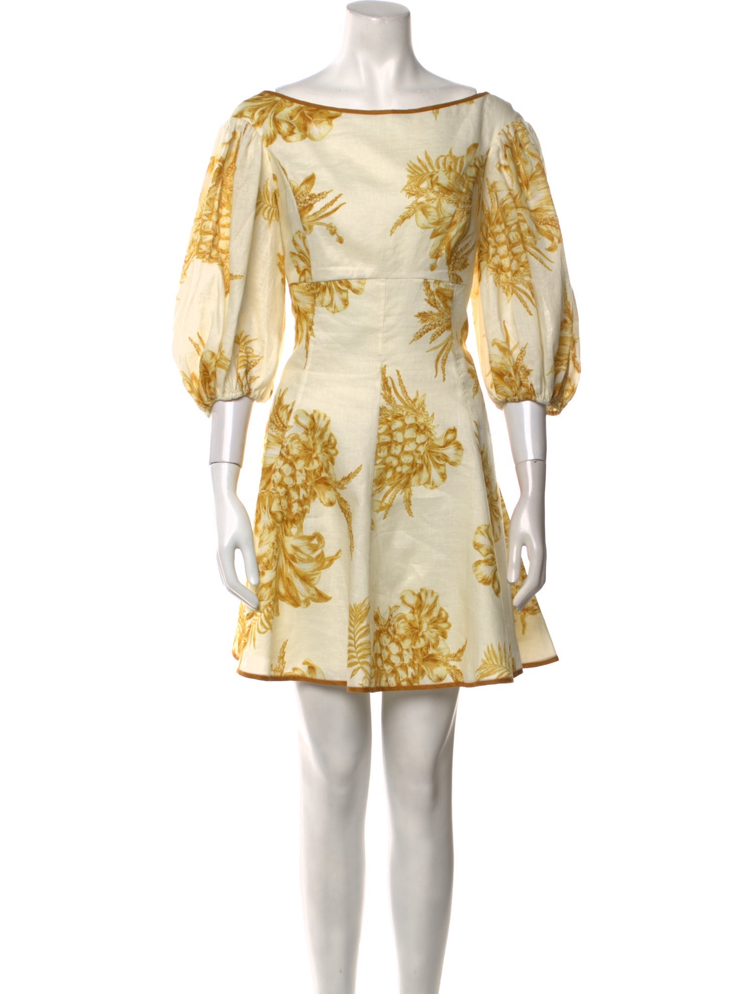 Zimmermann Linen Mini Dress