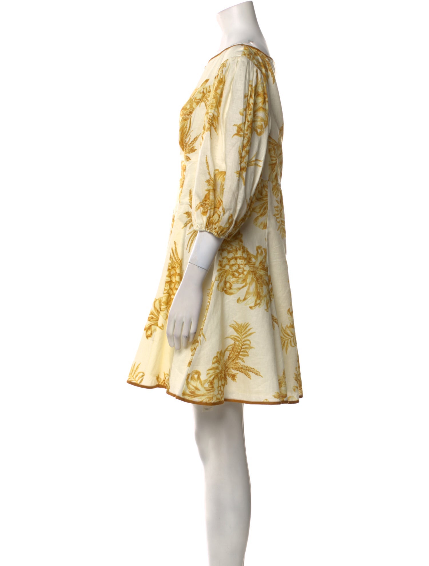 Zimmermann Linen Mini Dress