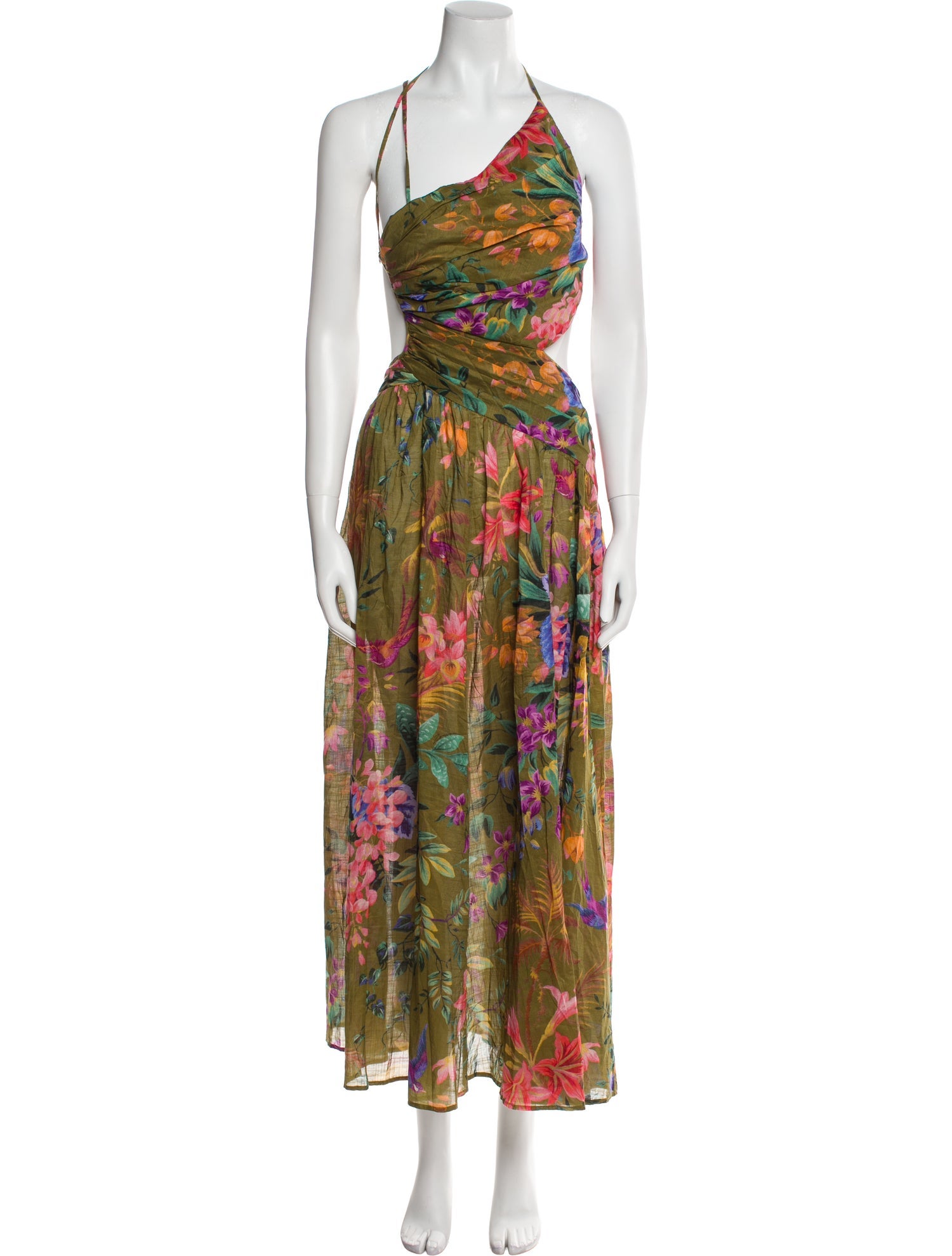 Zimmermann Floral Print Long Dress