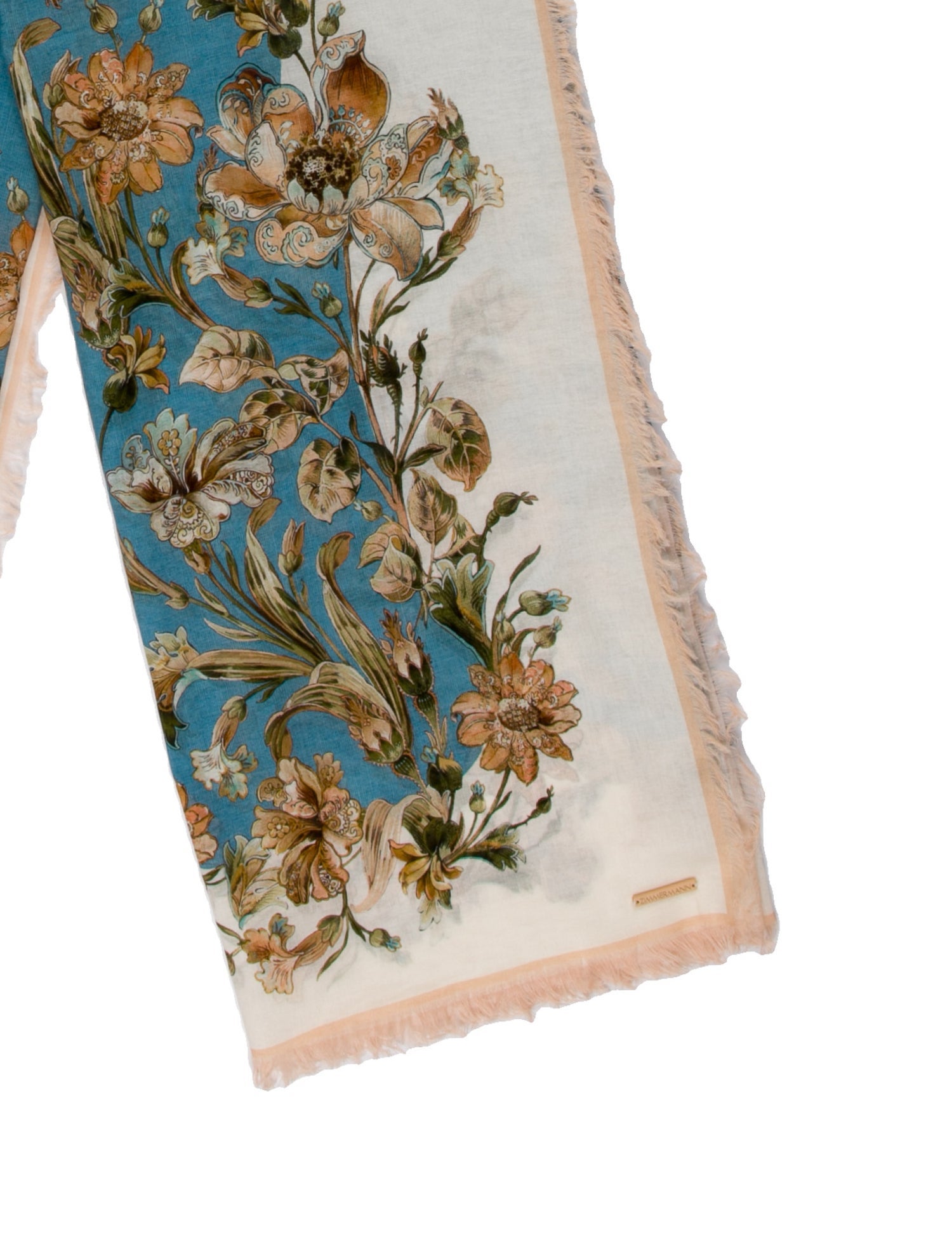Zimmermann Floral Print Scarf