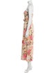 Zimmermann Linen Floral Print Jumpsuit