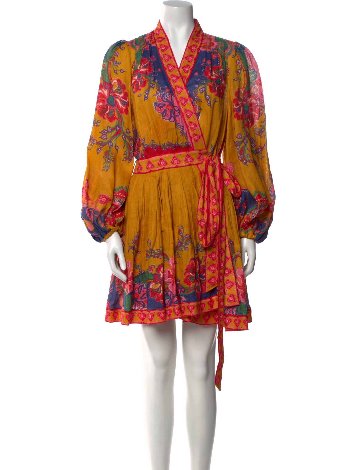 Zimmermann Linen Mini Dress