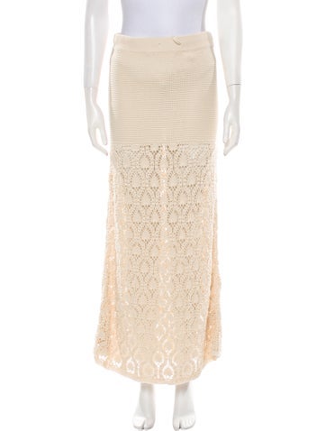 Zimmermann Skirts Lace Pattern Midi Length Skirt M