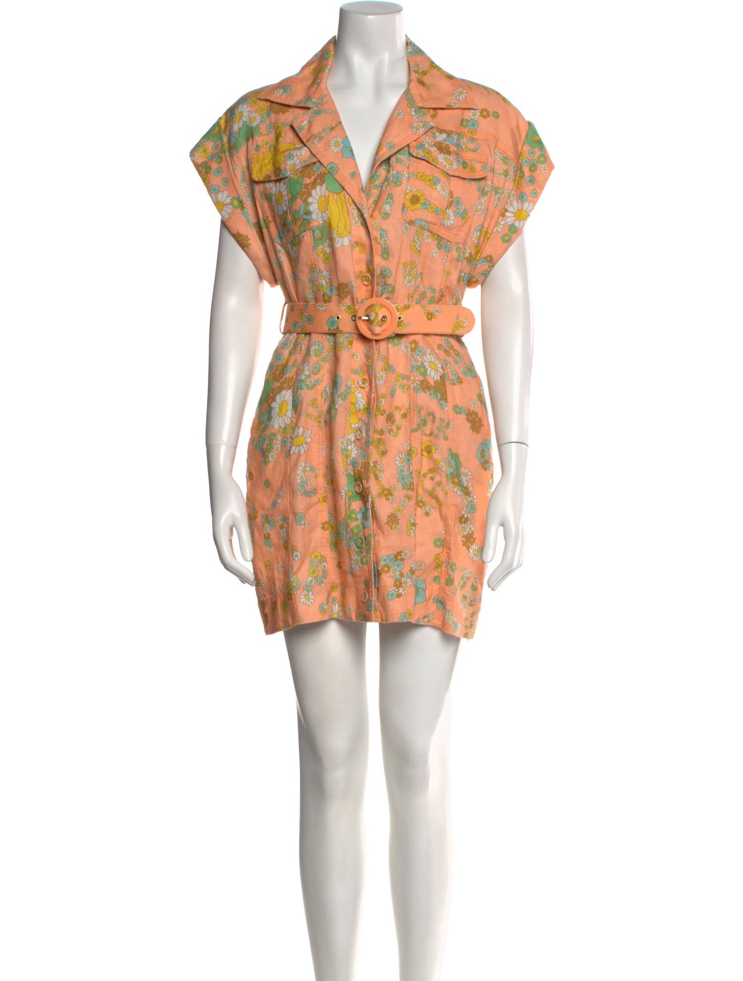 Zimmermann Linen Mini Dress