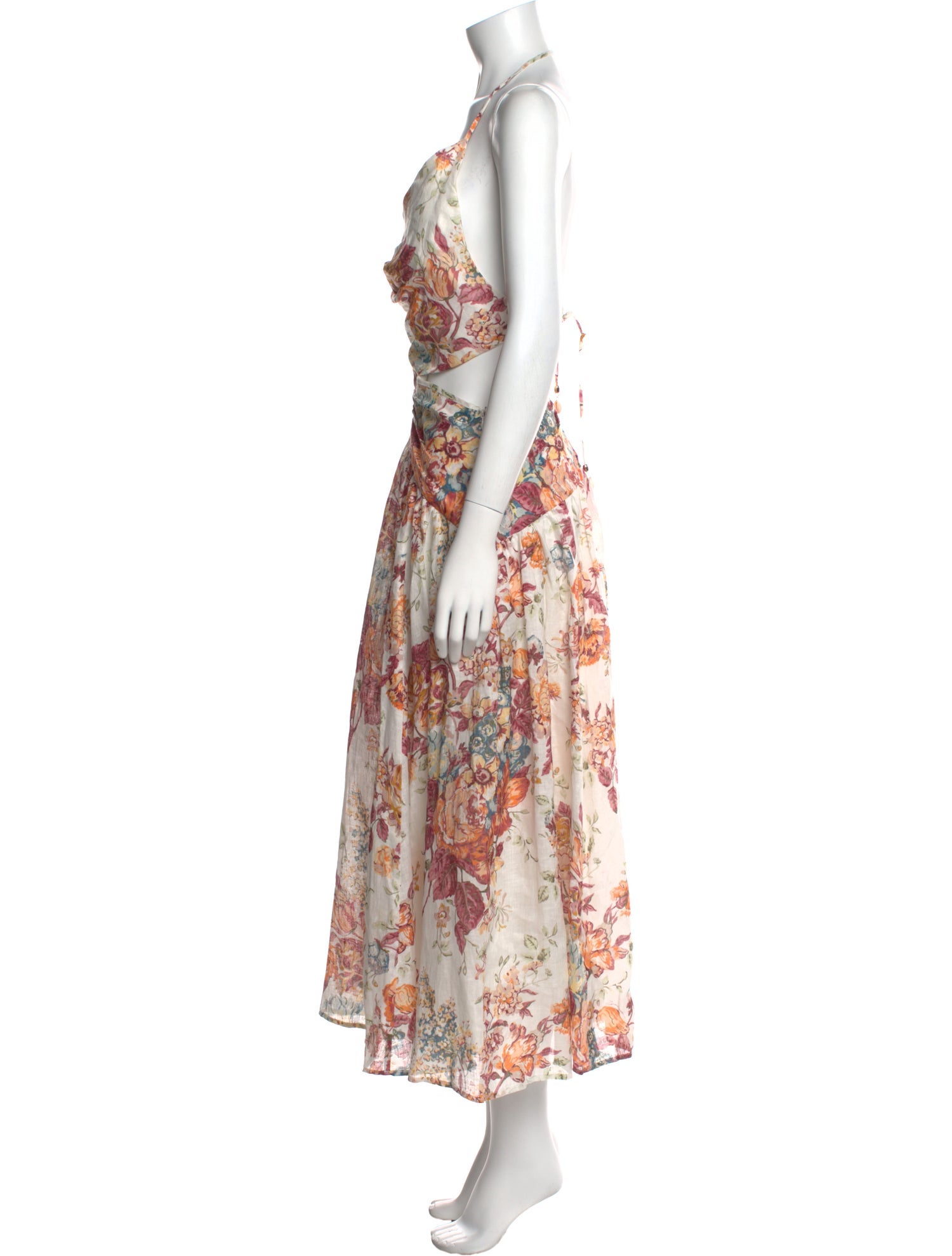 Zimmermann Linen Midi Length Dress w/ Tags