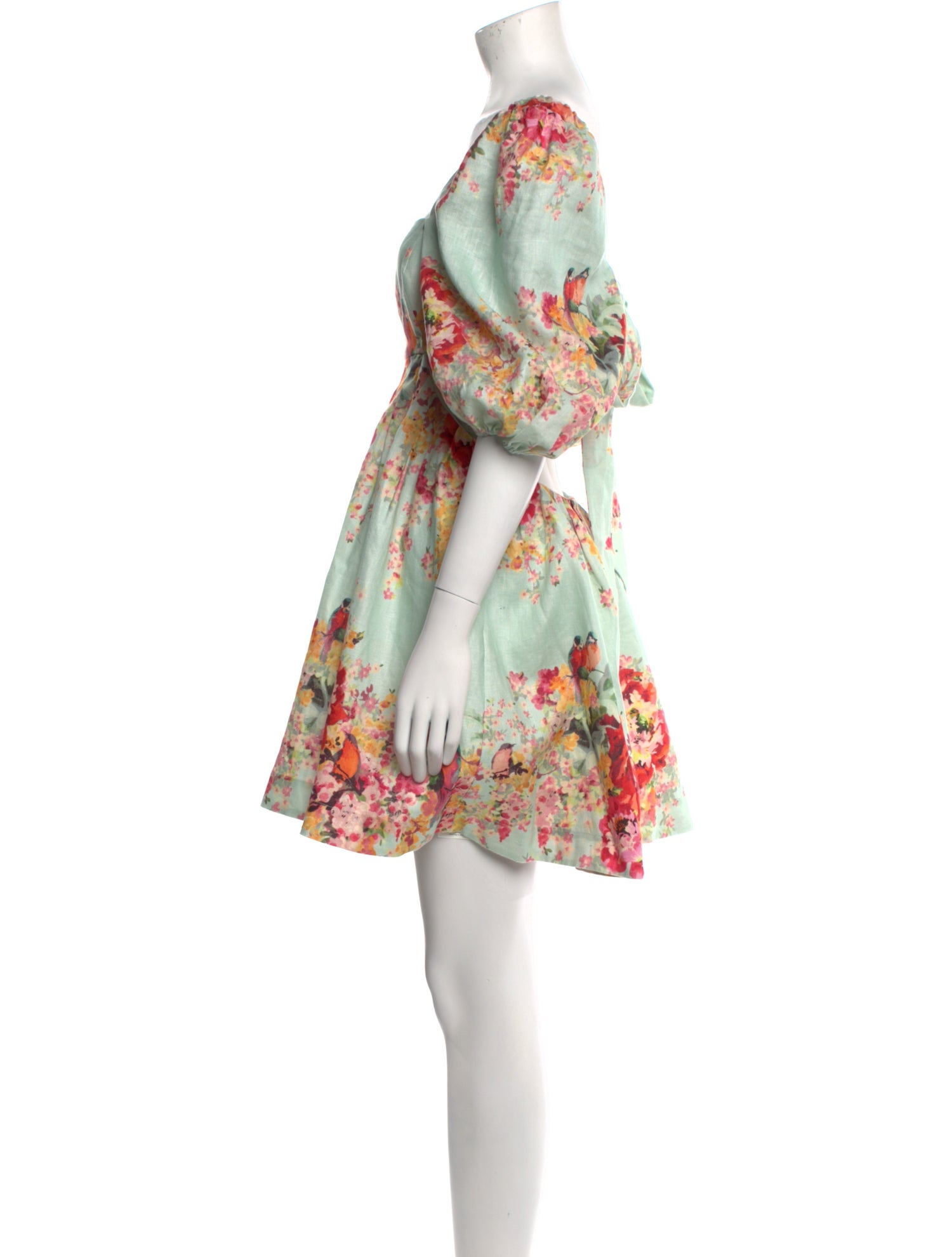 Zimmermann Linen Knee-Length Dress