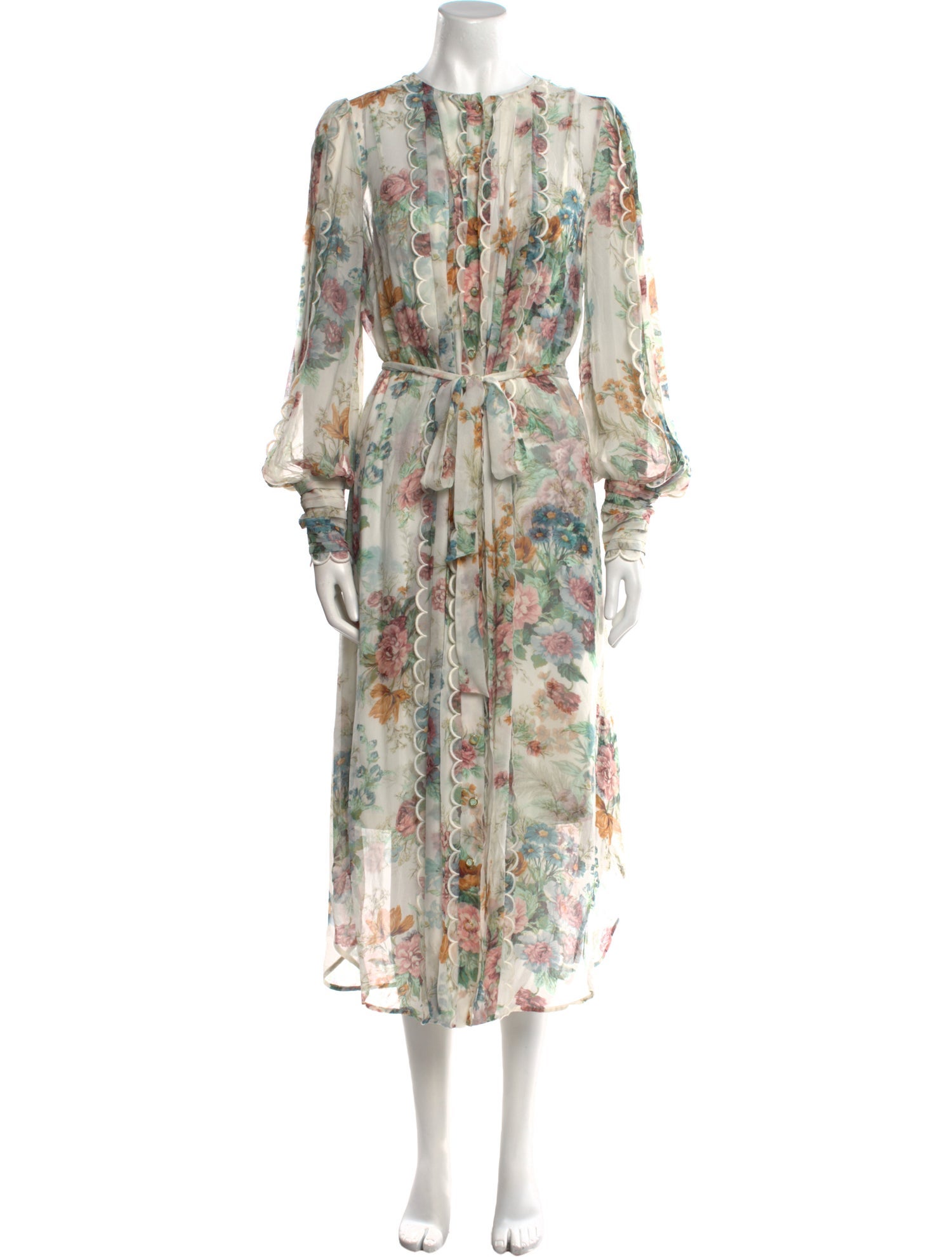 Zimmermann Silk Midi Length Dress