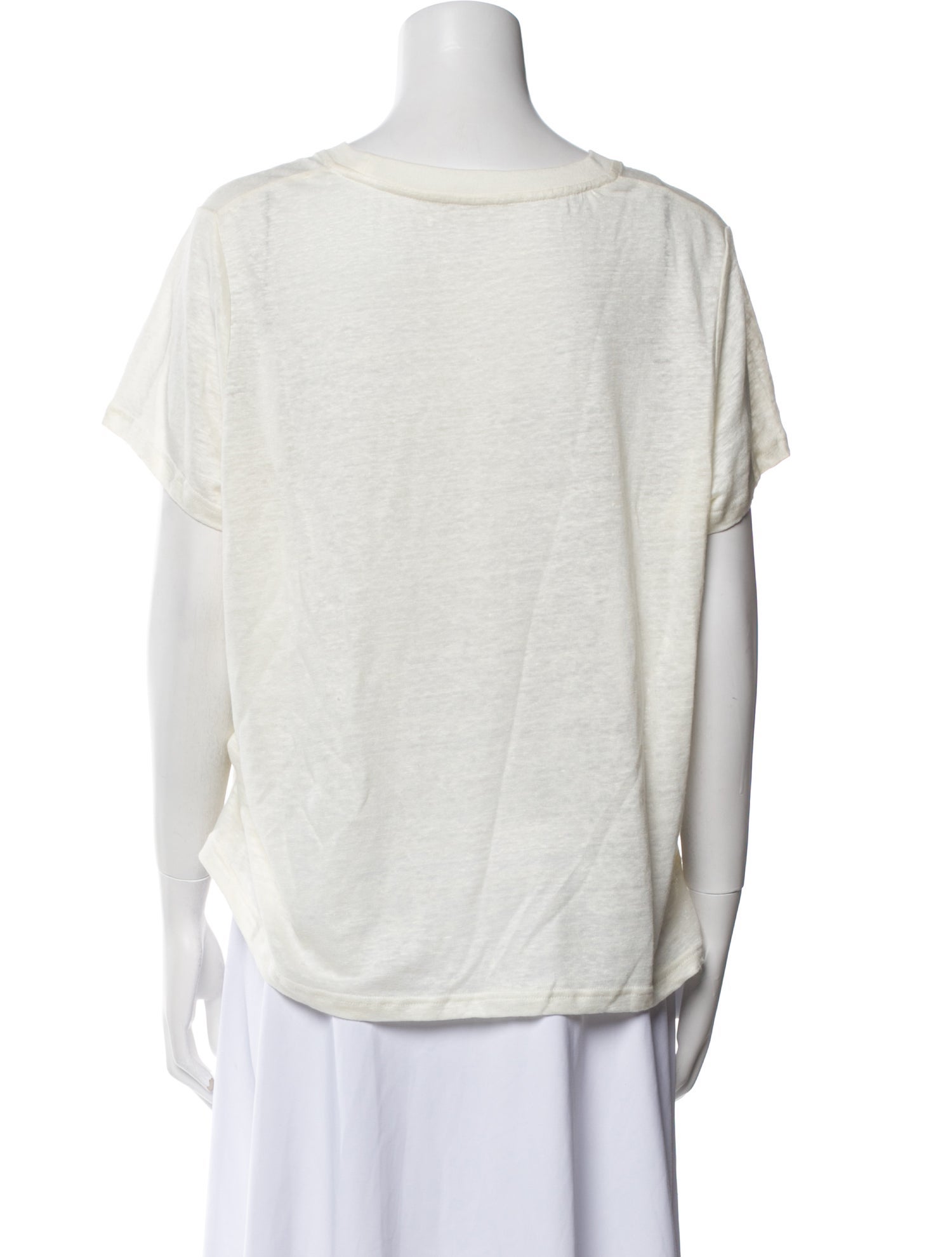 Zimmermann Linen Graphic Print T-Shirt