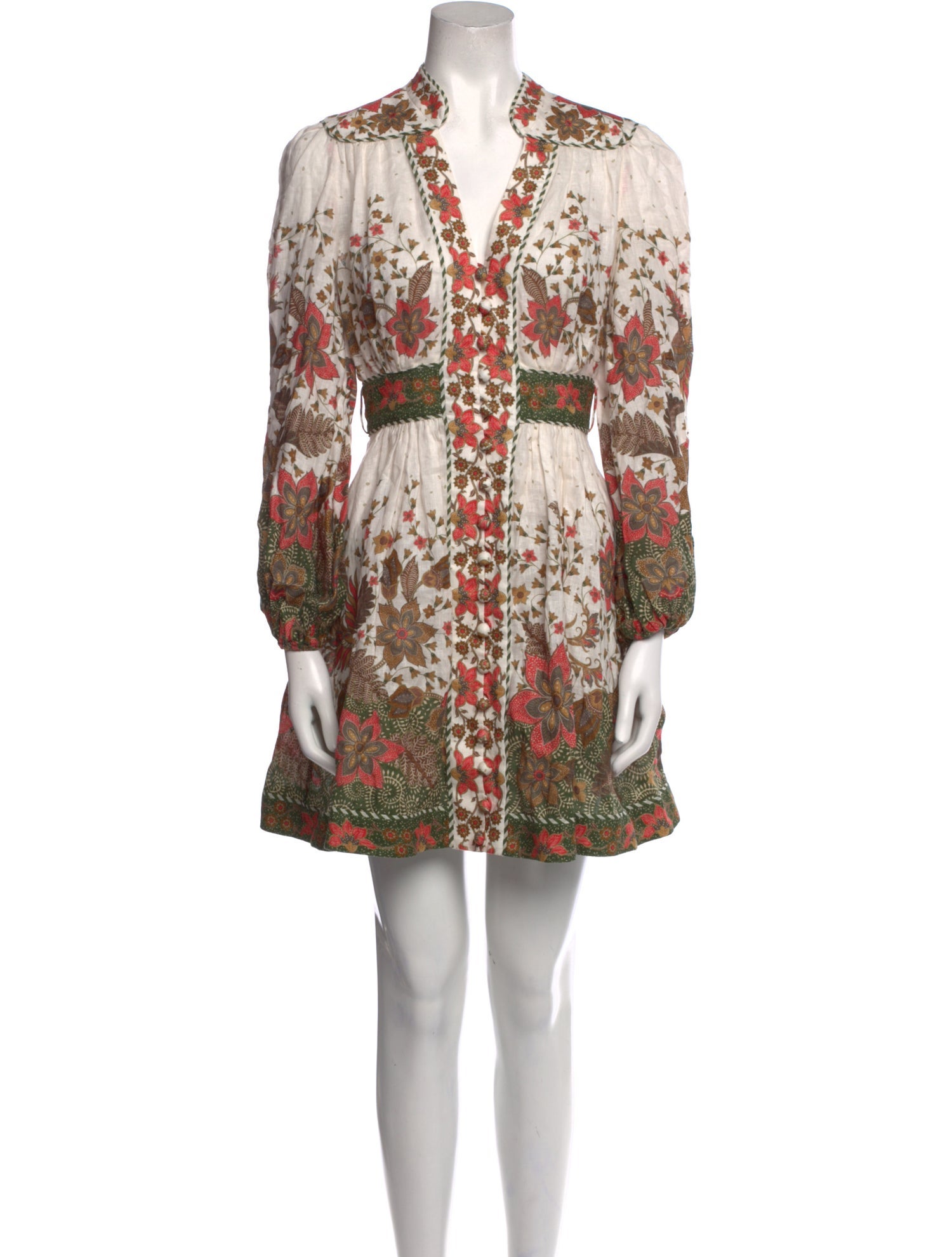 Zimmermann Printed Mini Dress