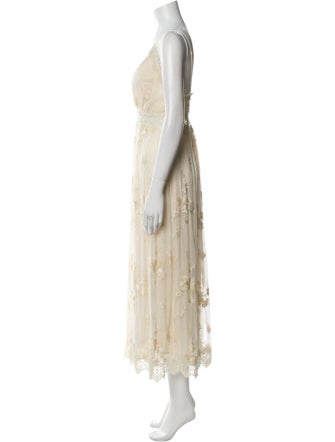 Zimmermann Silk Lace Pattern Jumpsuit