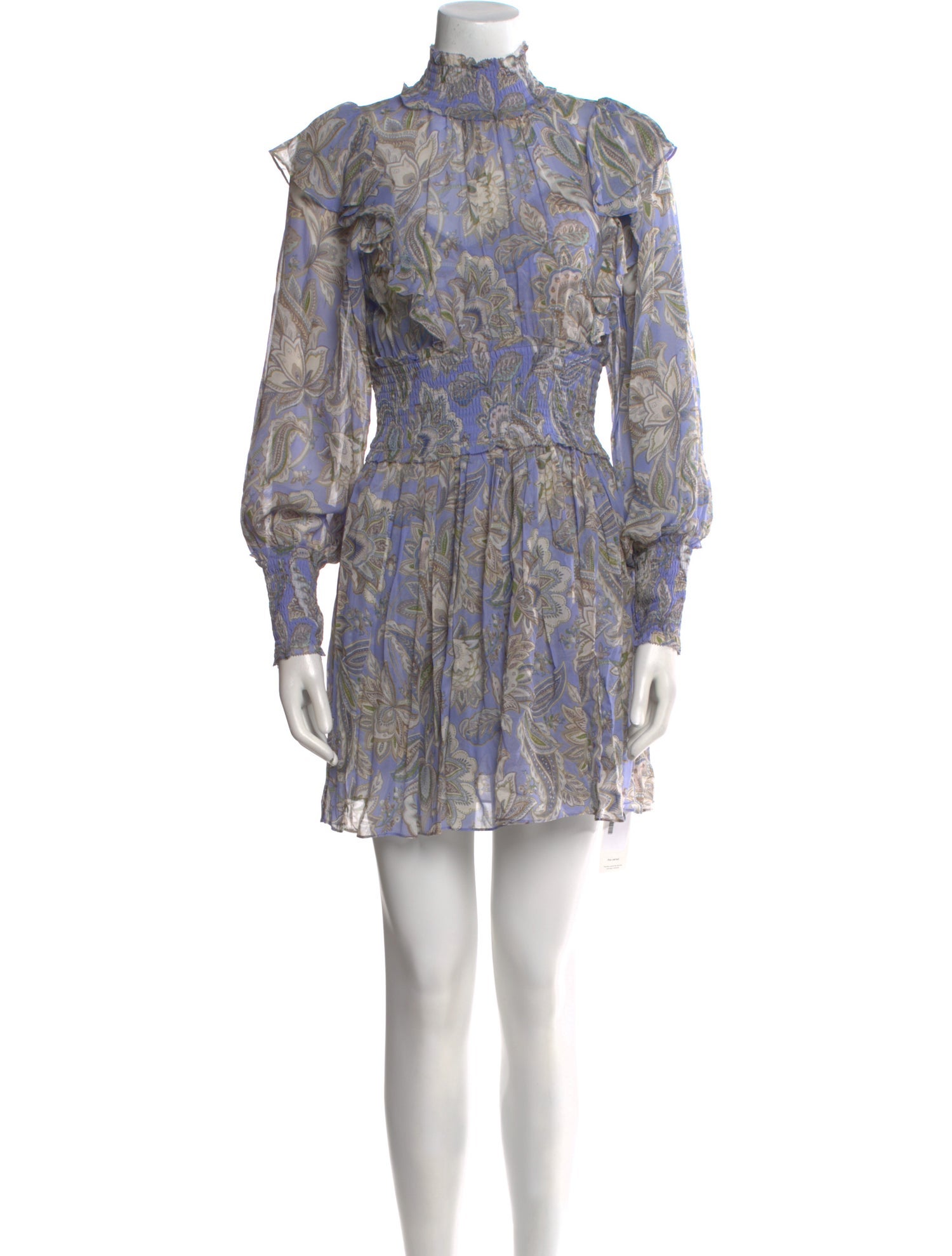 Zimmermann Printed Mini Dress