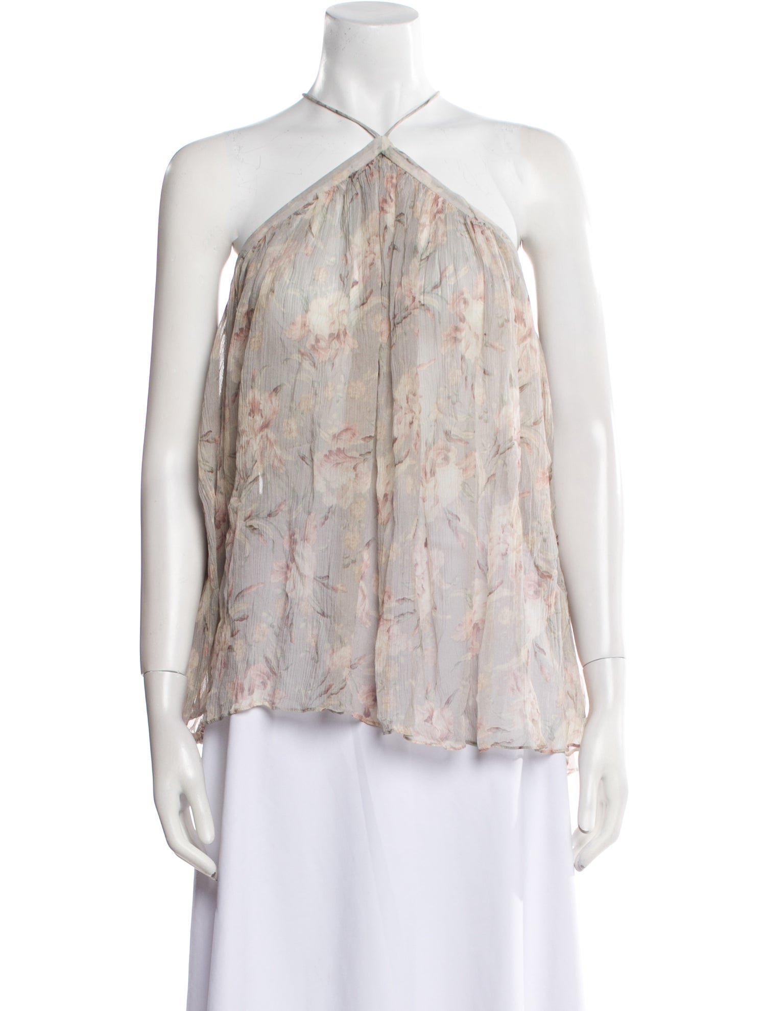 Zimmermann Silk Floral Print Blouse