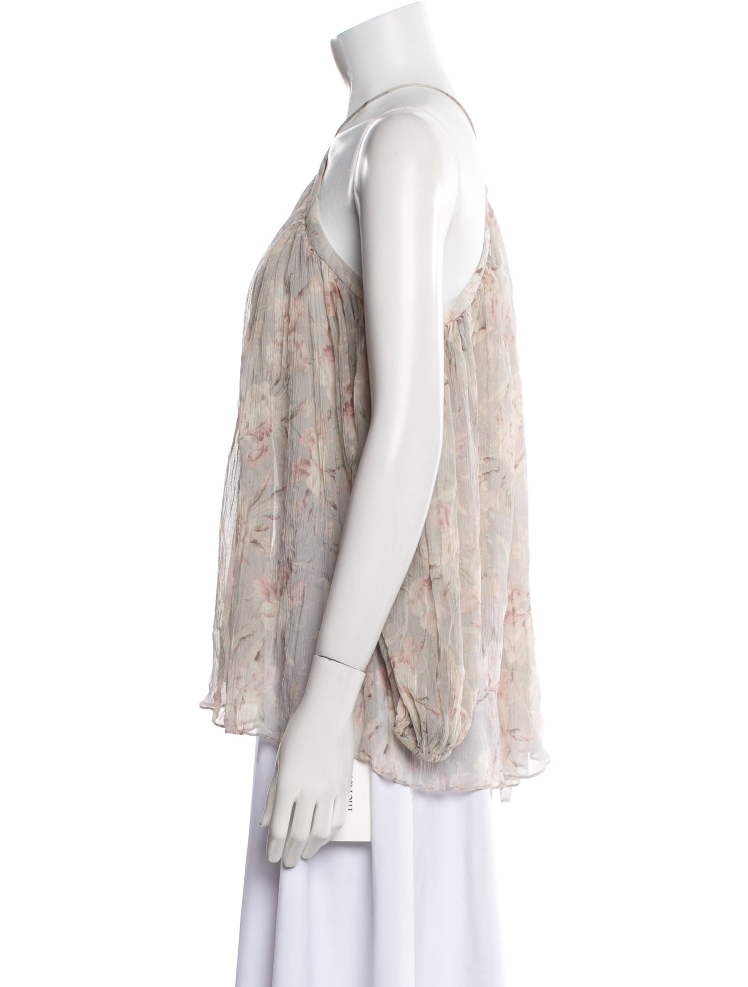 Zimmermann Silk Floral Print Blouse