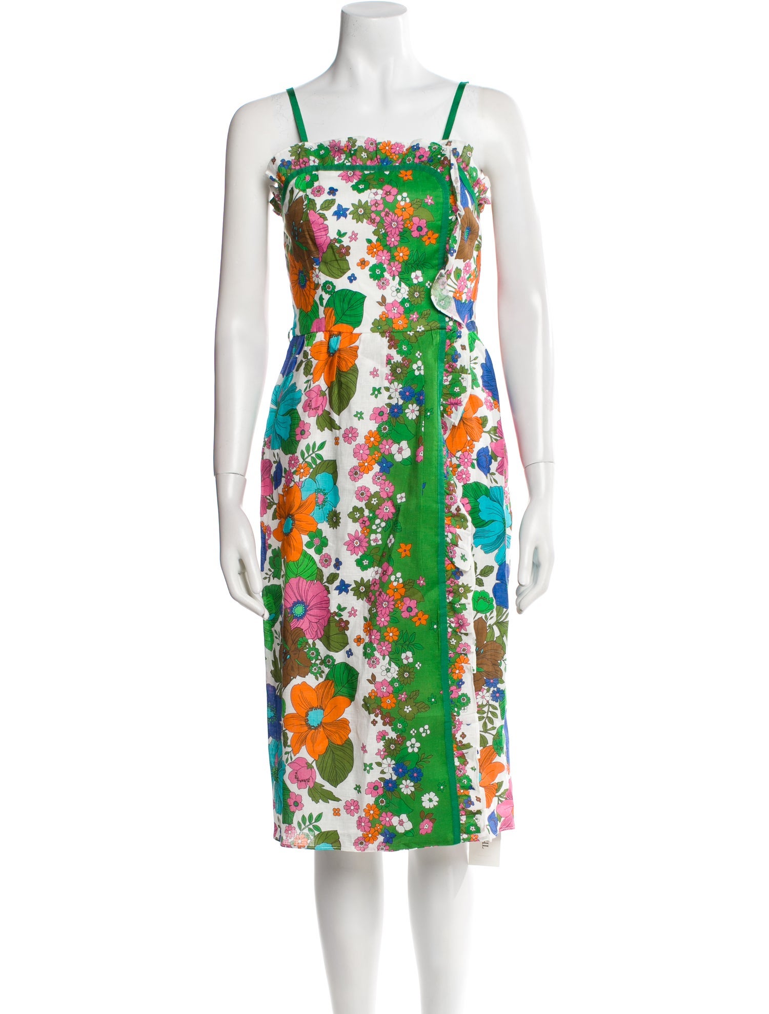 Zimmermann Linen Midi Length Dress