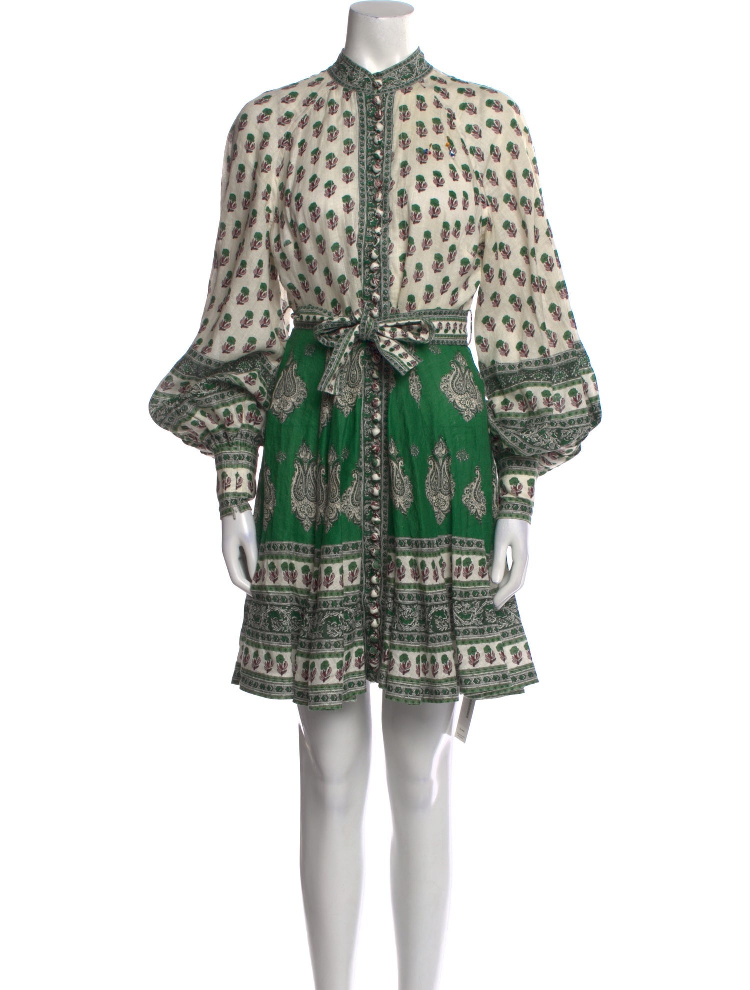 Zimmermann Linen Mini Dress