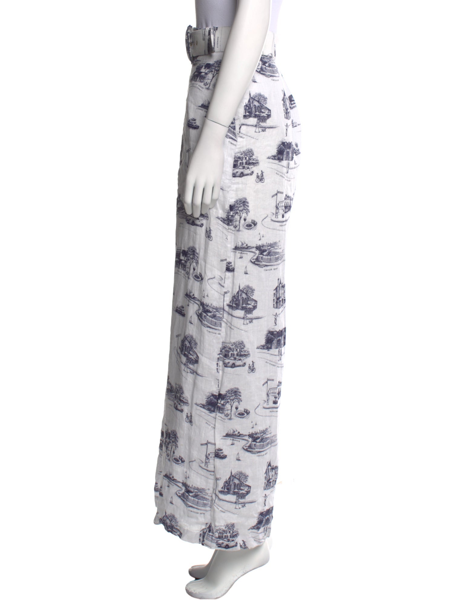 Zimmermann Linen Wide Leg Pants