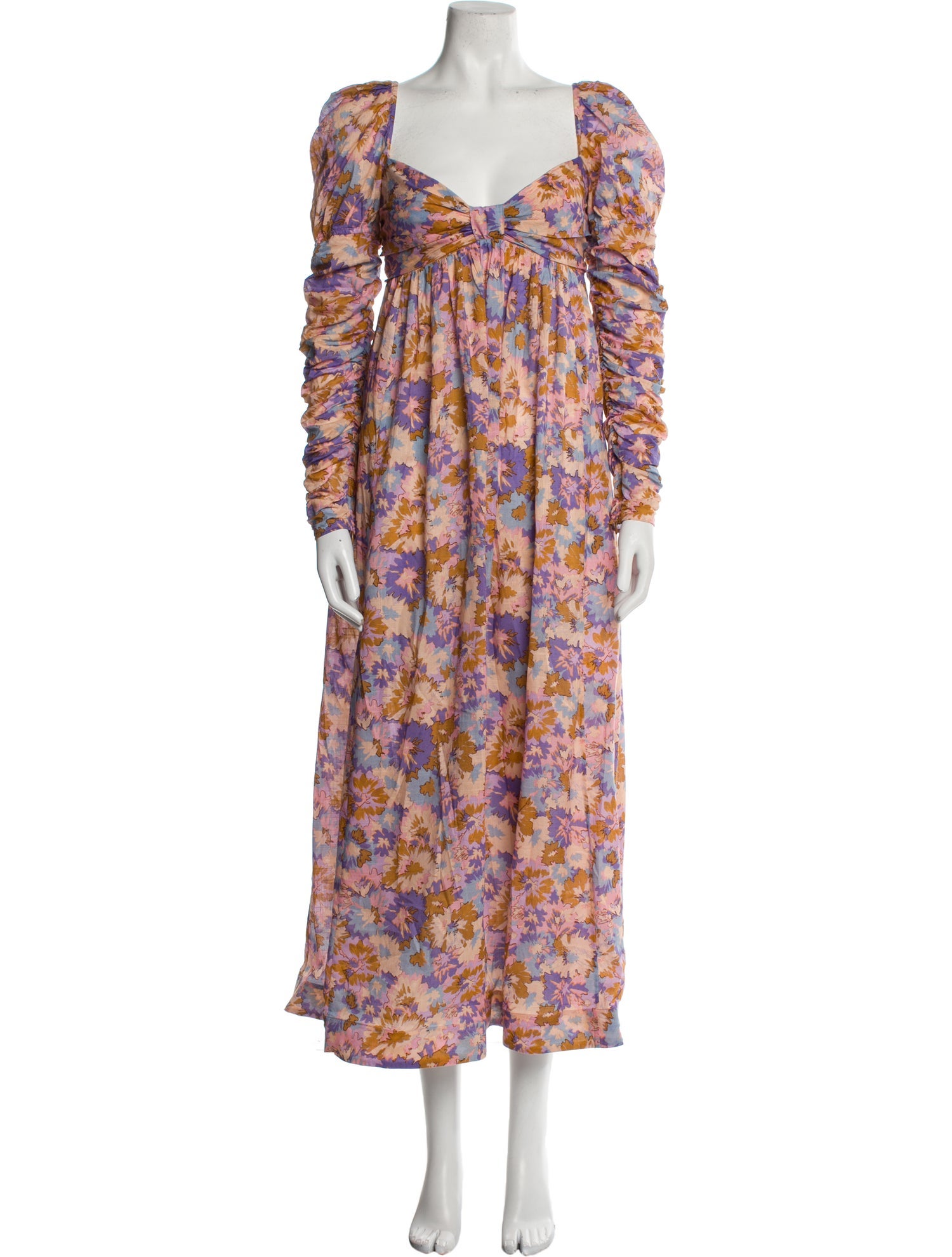 Zimmermann Floral Print Long Dress