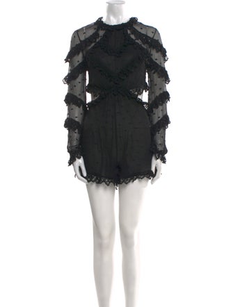 Zimmermann Crew Neck Romper