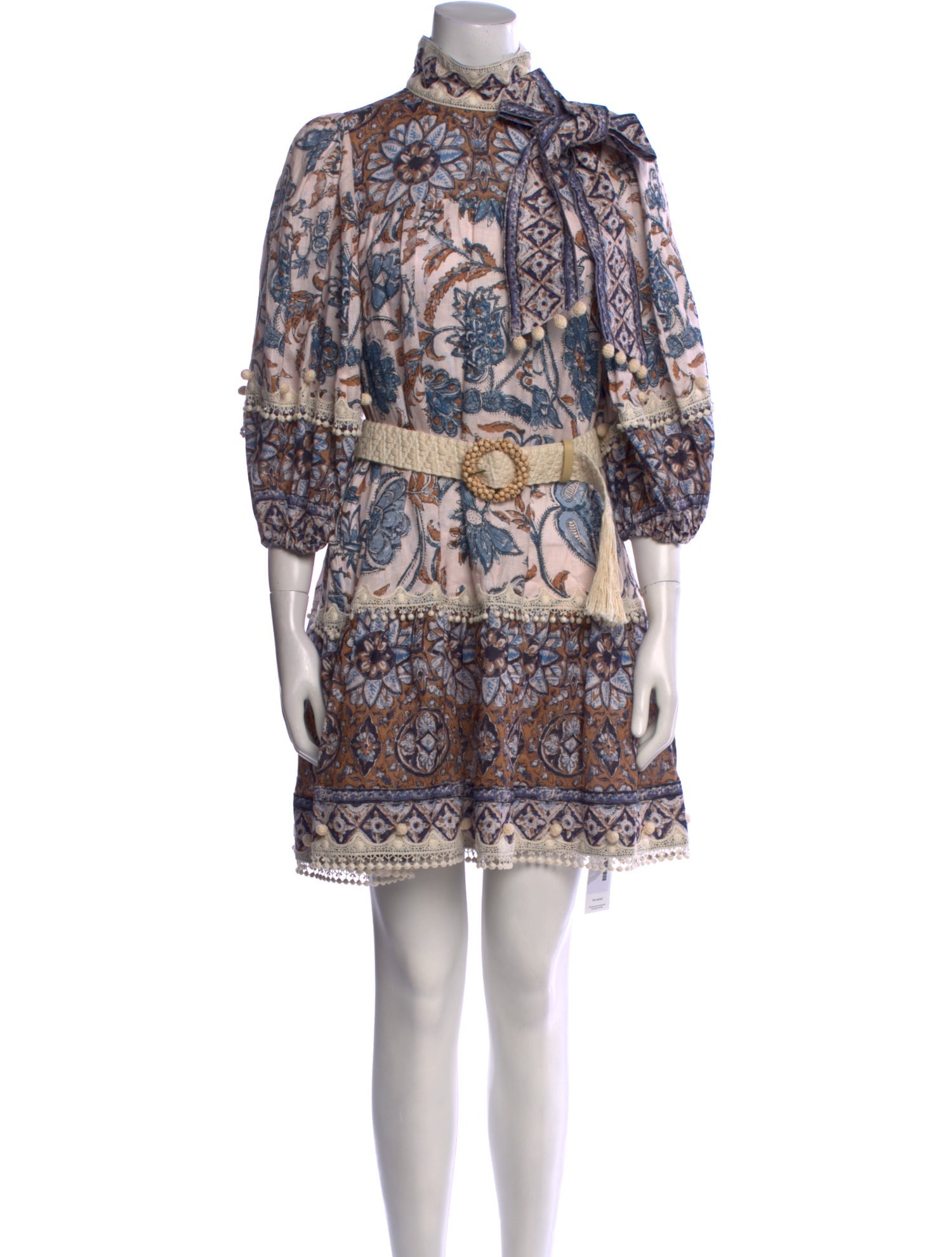 Zimmermann Linen Mini Dress