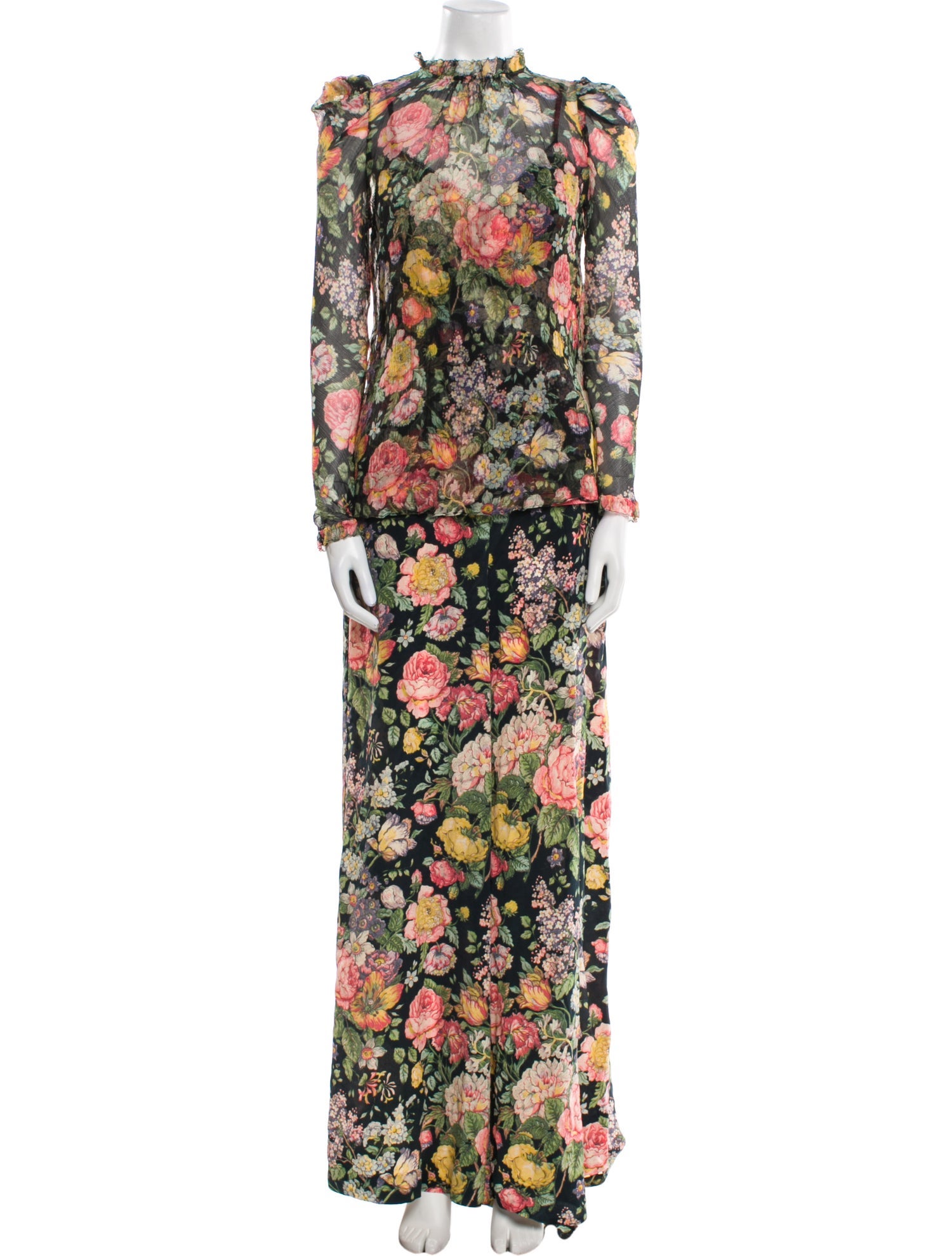 Zimmermann Floral Print Pant Set