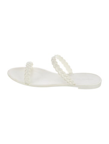 Zimmermann Sandals Rubber Braided Accents Slides 12