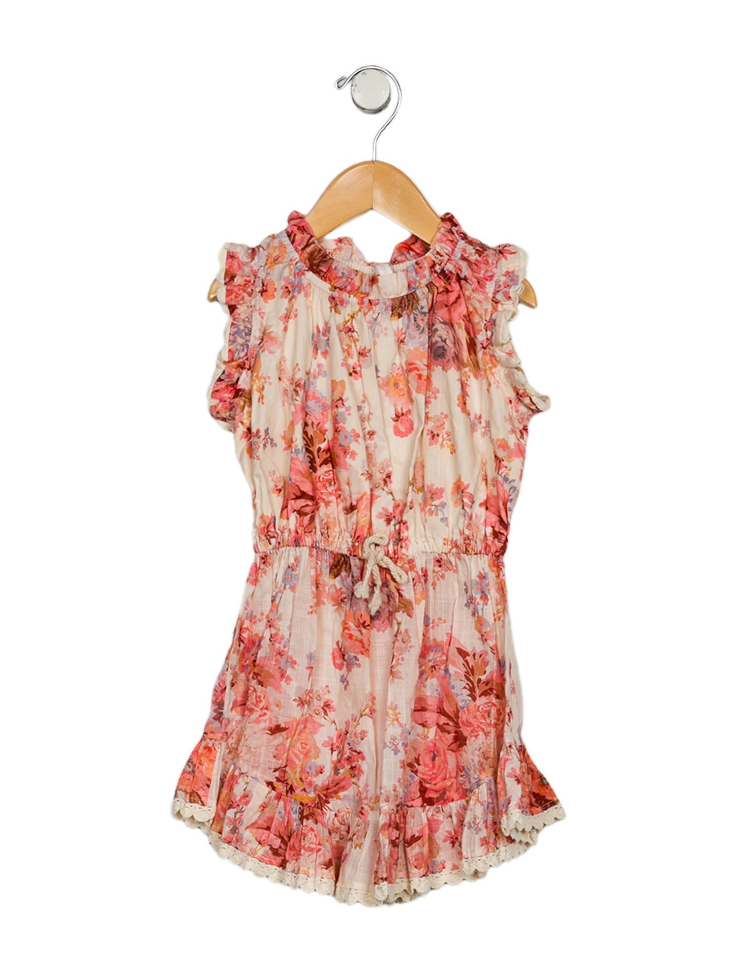 Zimmermann Girls' Floral Print Dress