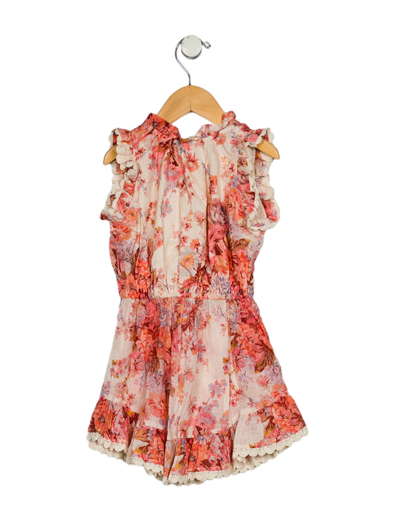 Zimmermann Girls' Floral Print Dress