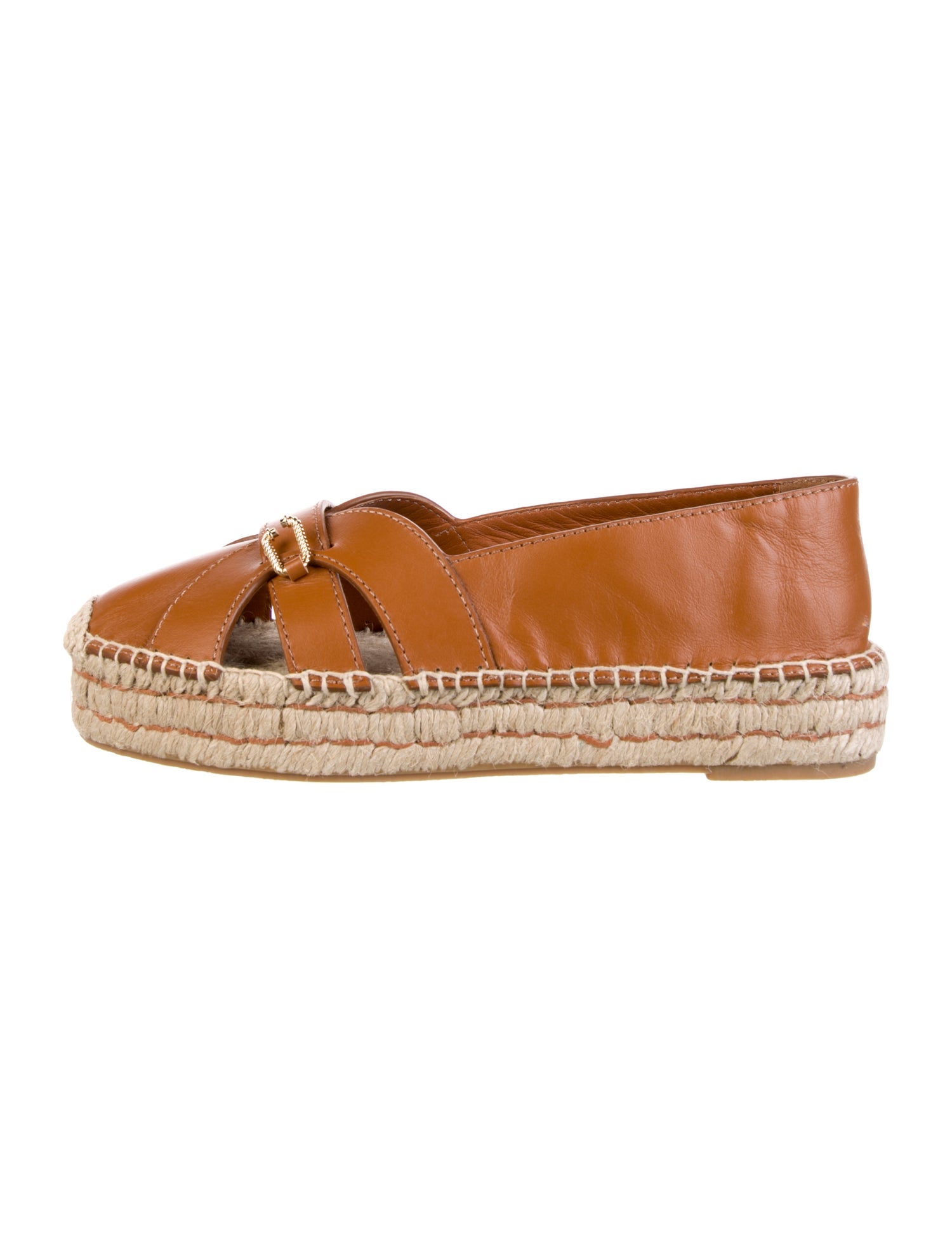 Zimmermann Leather Studded Accents Espadrilles