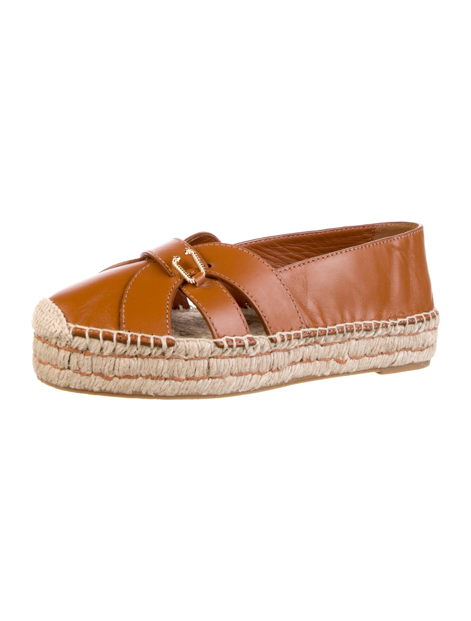Zimmermann Leather Studded Accents Espadrilles
