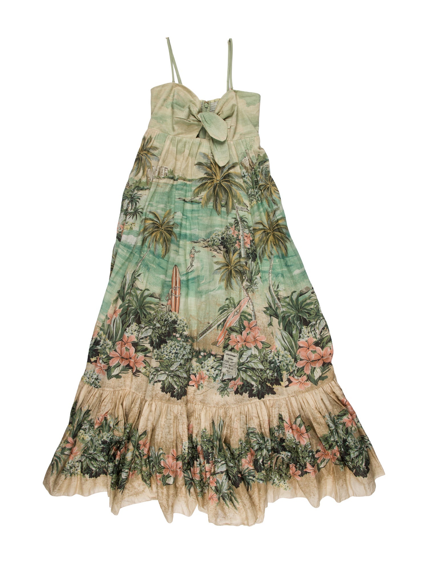 Zimmermann Printed Knee-Length Dress