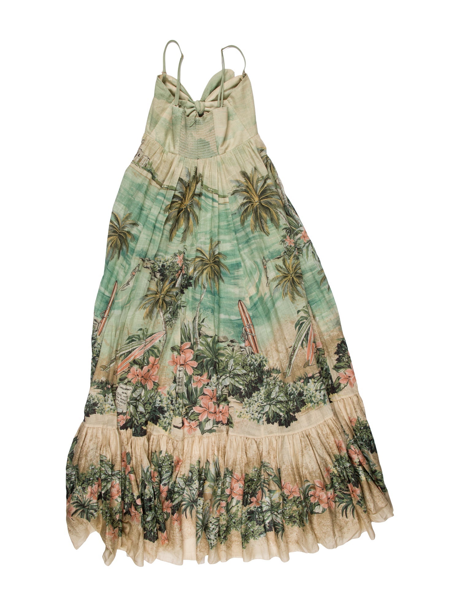 Zimmermann Printed Knee-Length Dress