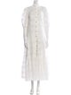 Zimmermann Mock Neck Long Dress
