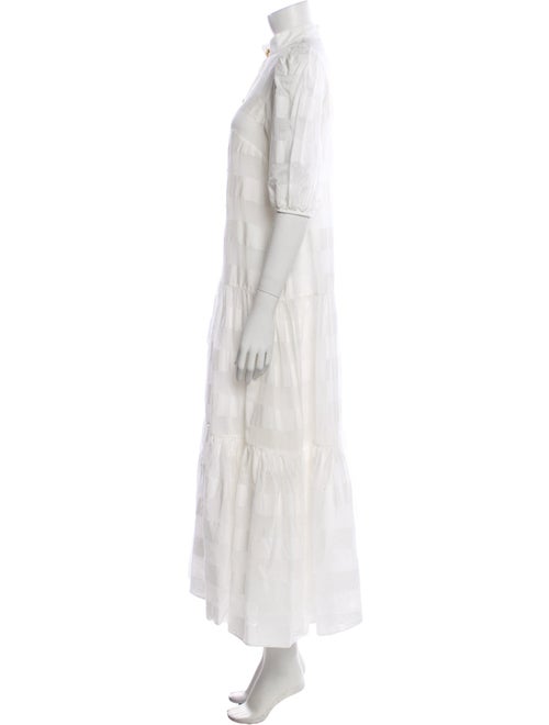 Zimmermann Mock Neck Long Dress