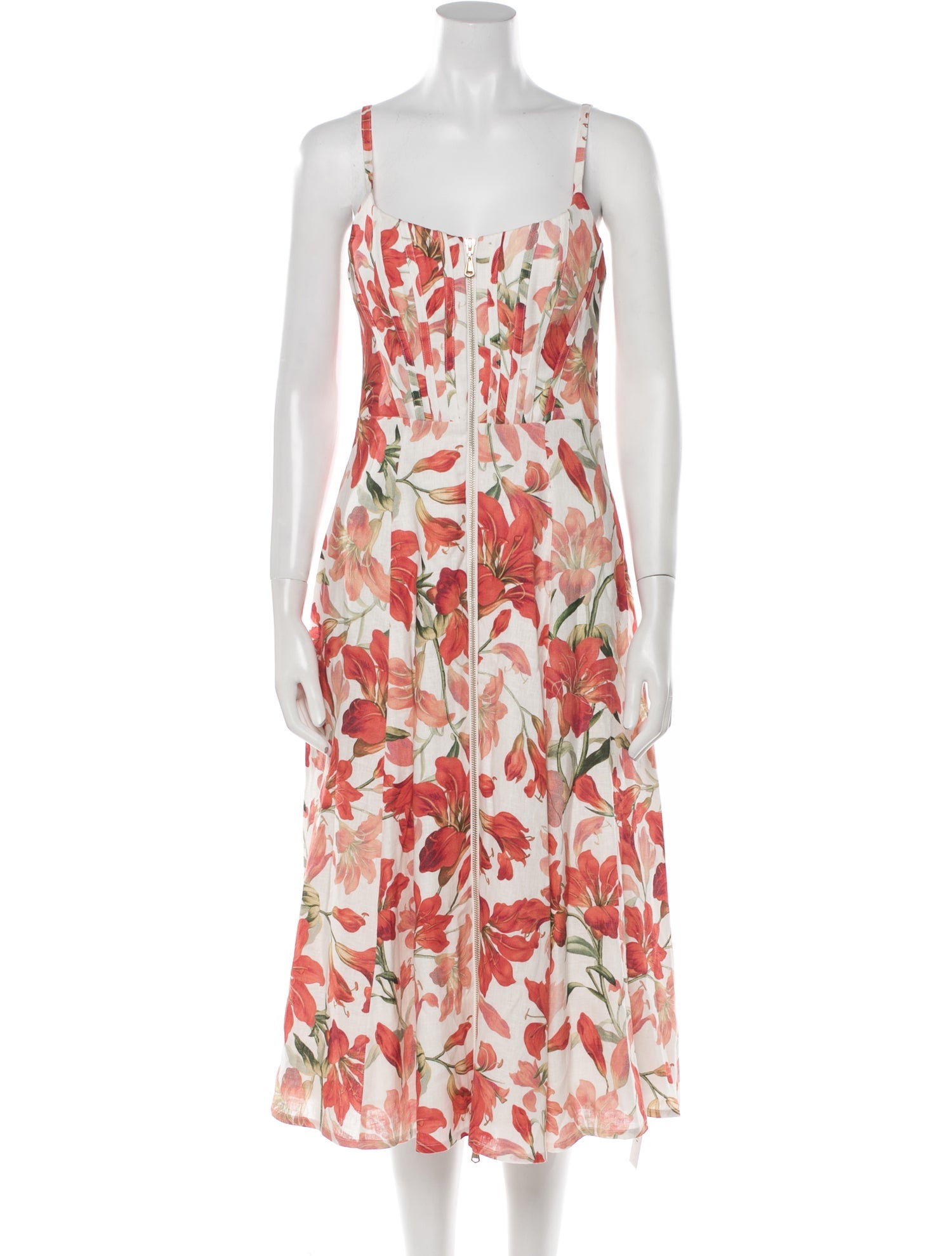 Zimmermann Linen Midi Length Dress