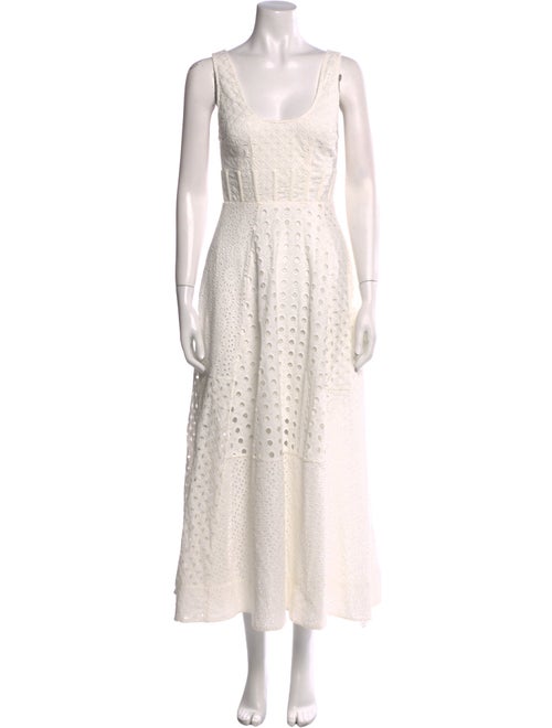 Zimmermann Scoop Neck Long Dress