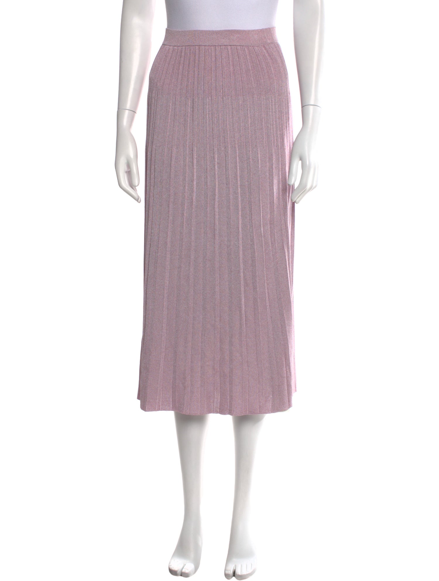 Zimmermann Pleated Accents Midi Length Skirt