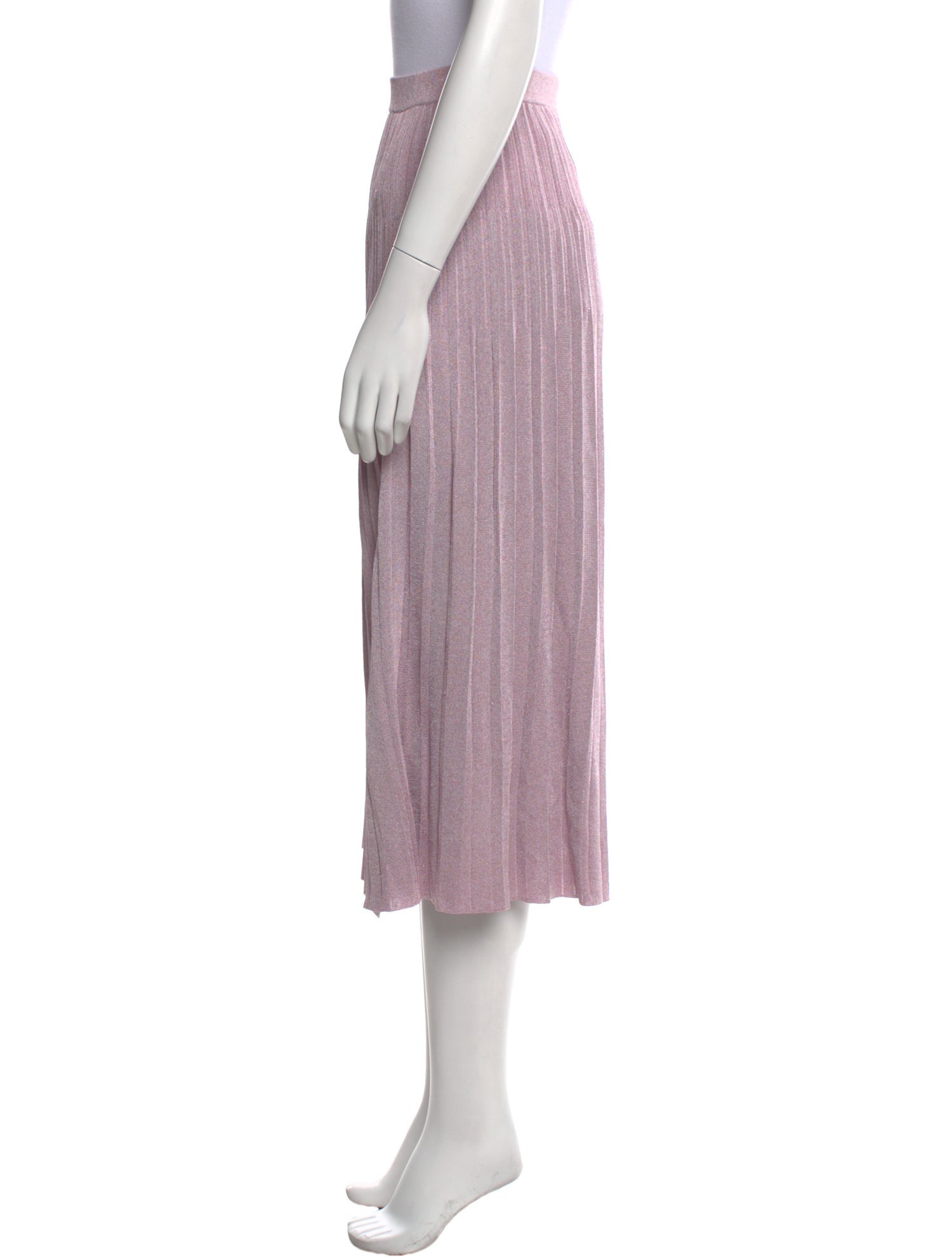 Zimmermann Pleated Accents Midi Length Skirt