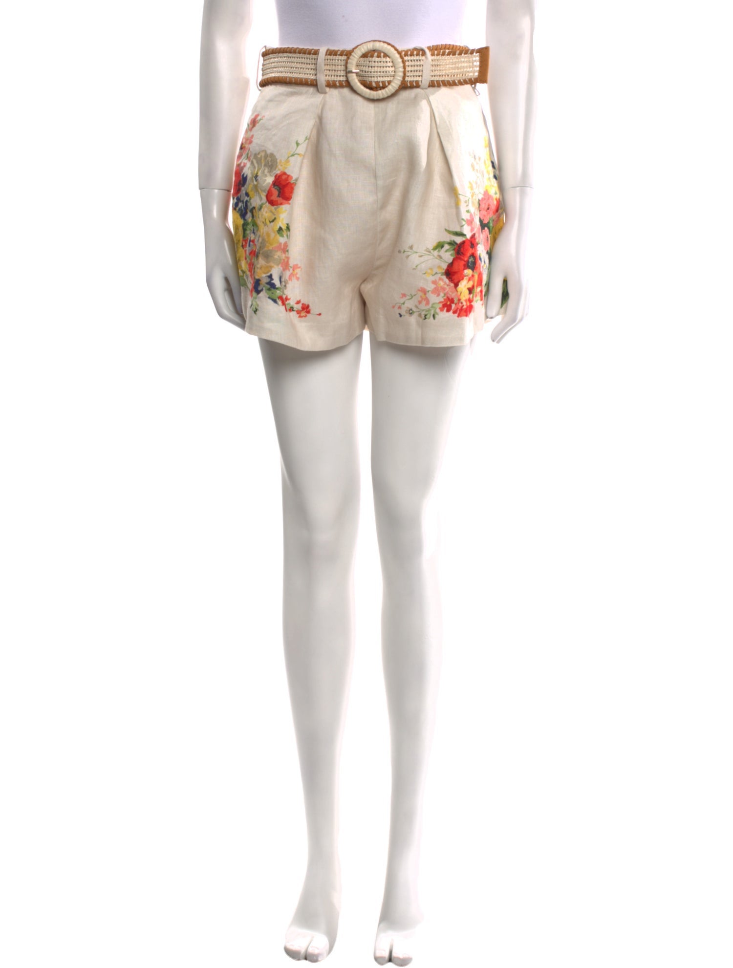 Zimmermann Linen Mini Shorts w/ Tags