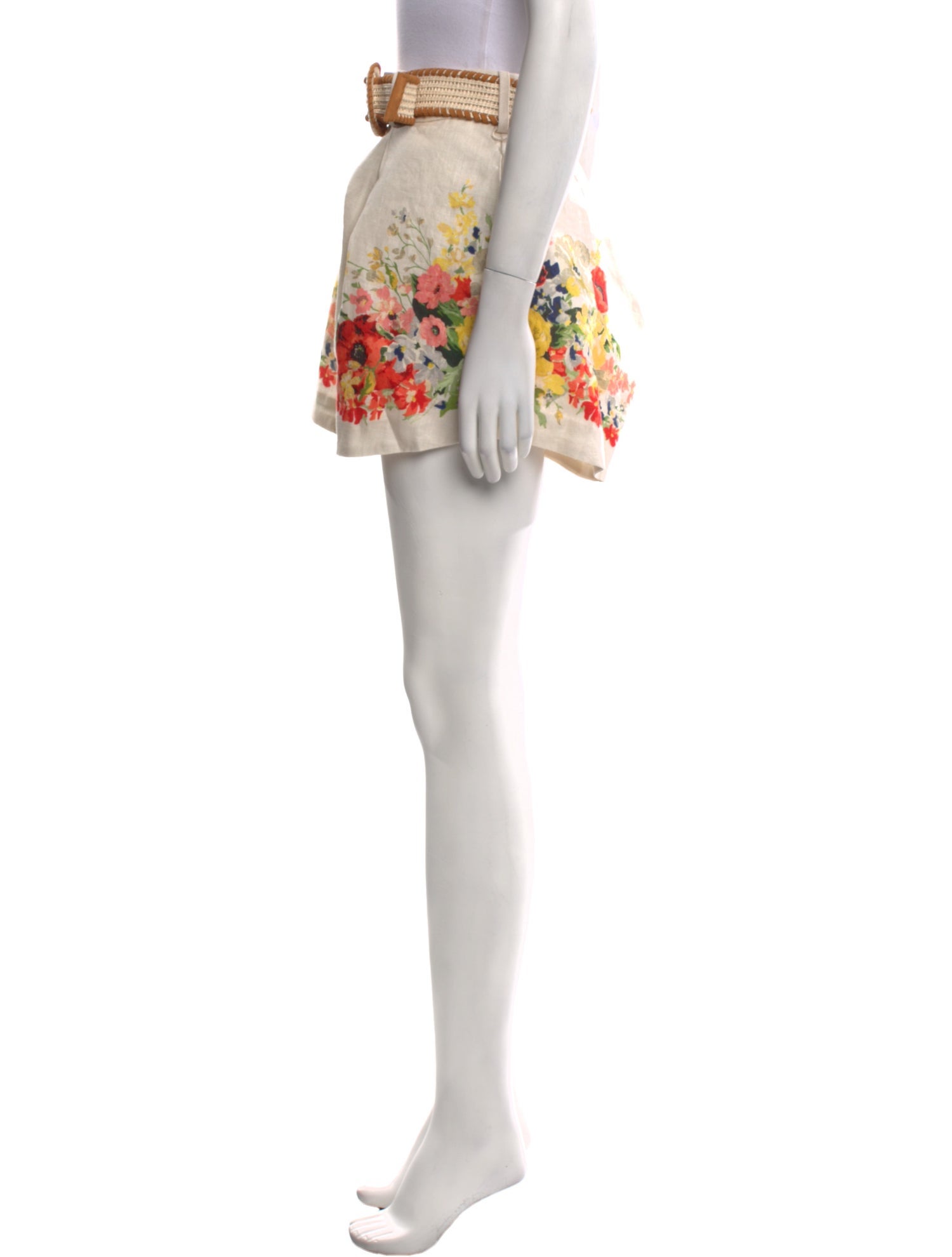 Zimmermann Linen Mini Shorts w/ Tags