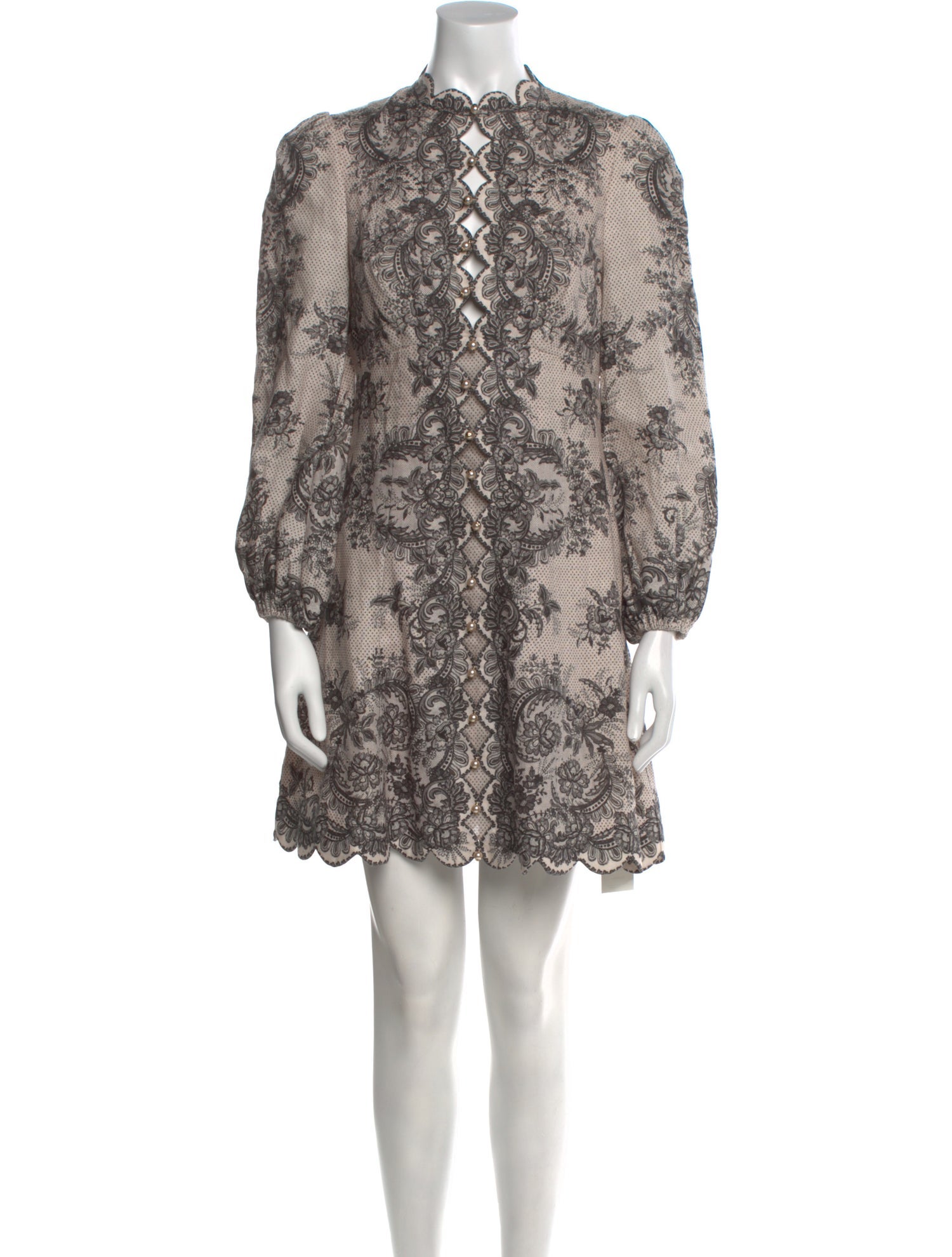 Zimmermann Linen Mini Dress