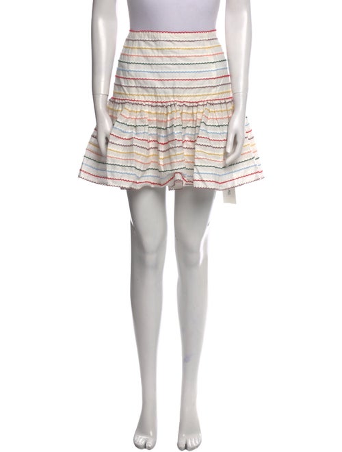 Zimmermann Striped Knee-Length Skirt