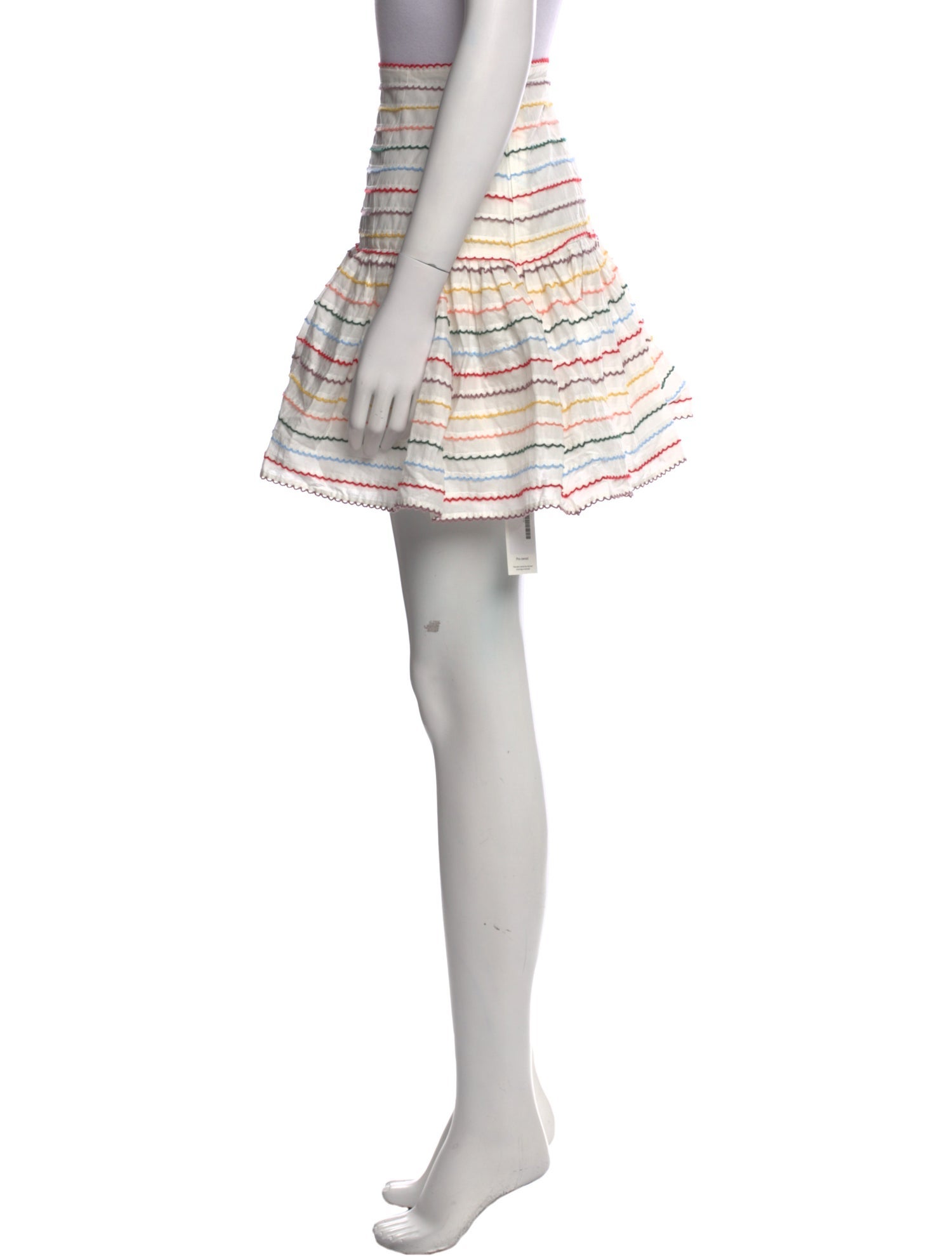 Zimmermann Striped Knee-Length Skirt