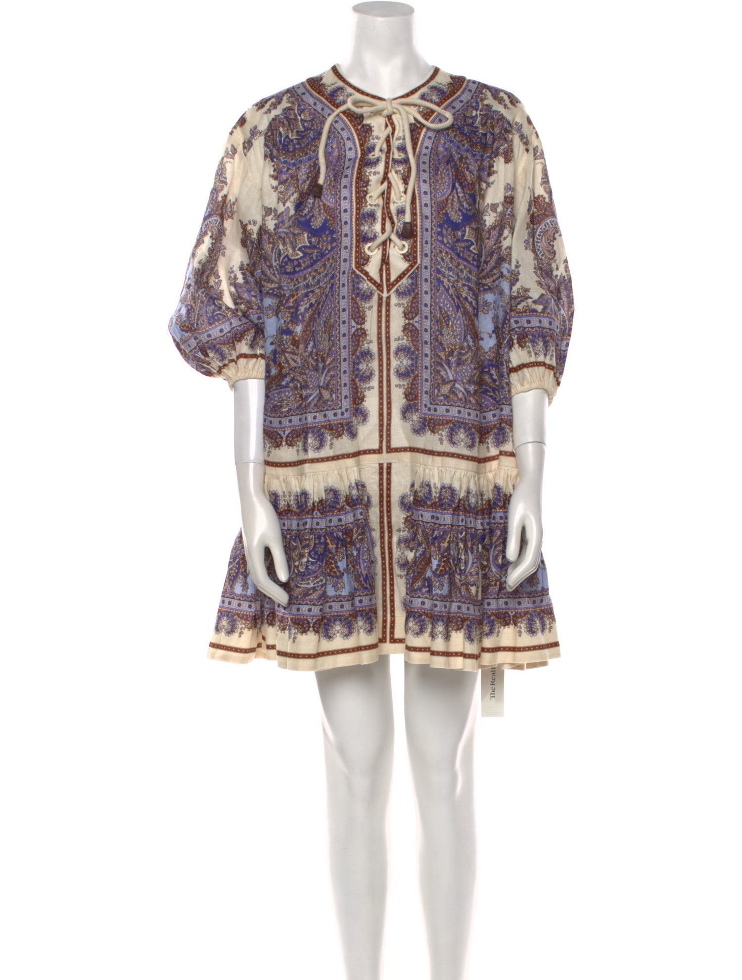 Zimmermann Linen Mini Dress