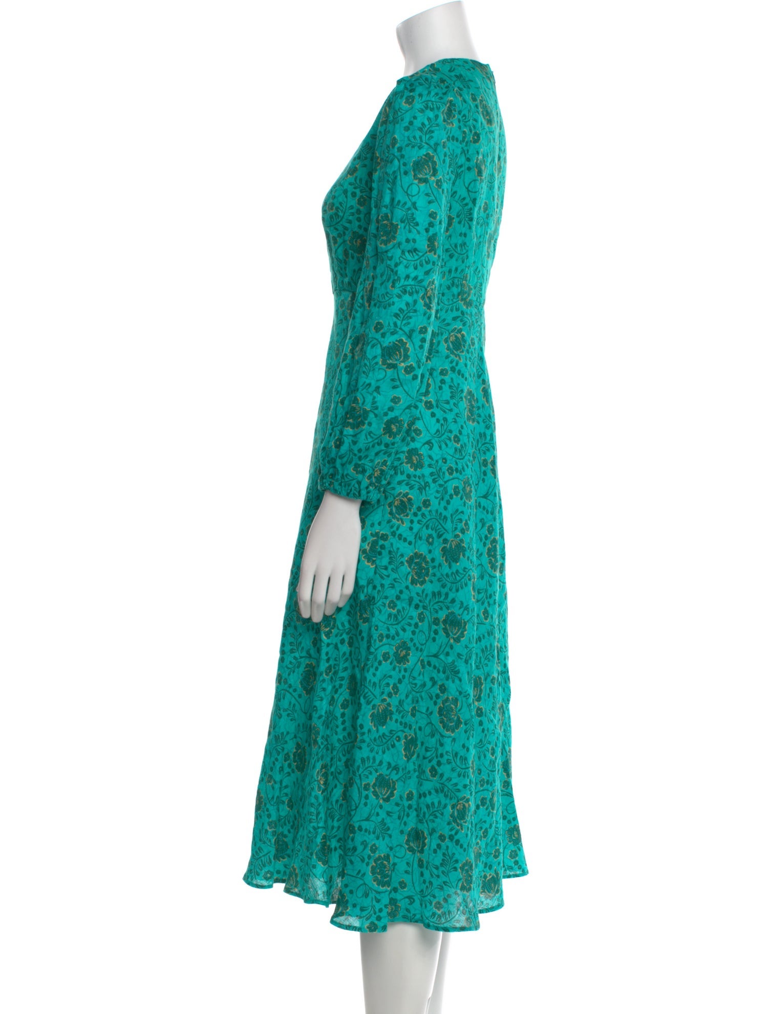 Zimmermann Linen Midi Length Dress