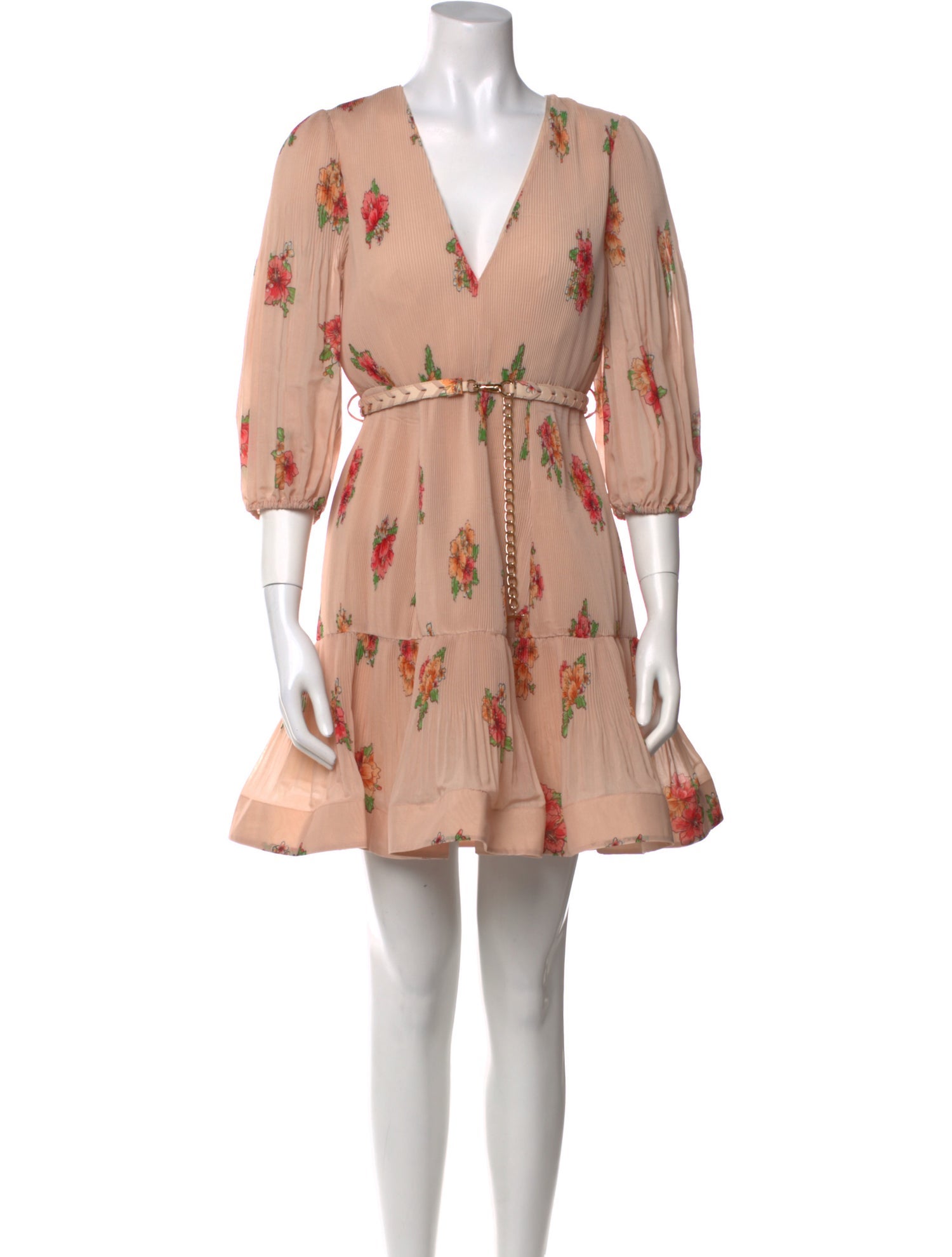 Zimmermann Floral Print Mini Dress w/ Tags