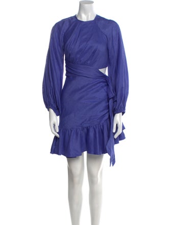 Zimmermann Linen Mini Dress