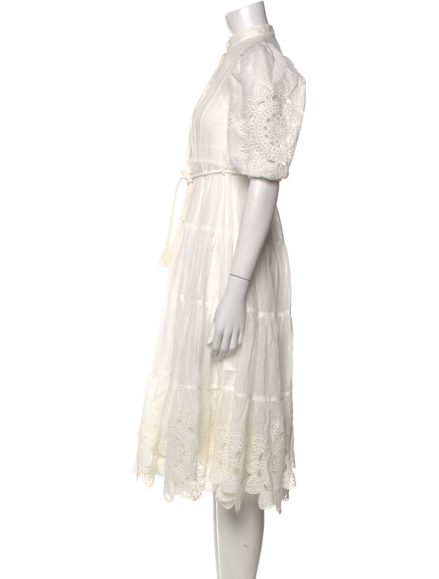 Zimmermann Linen Midi Length Dress