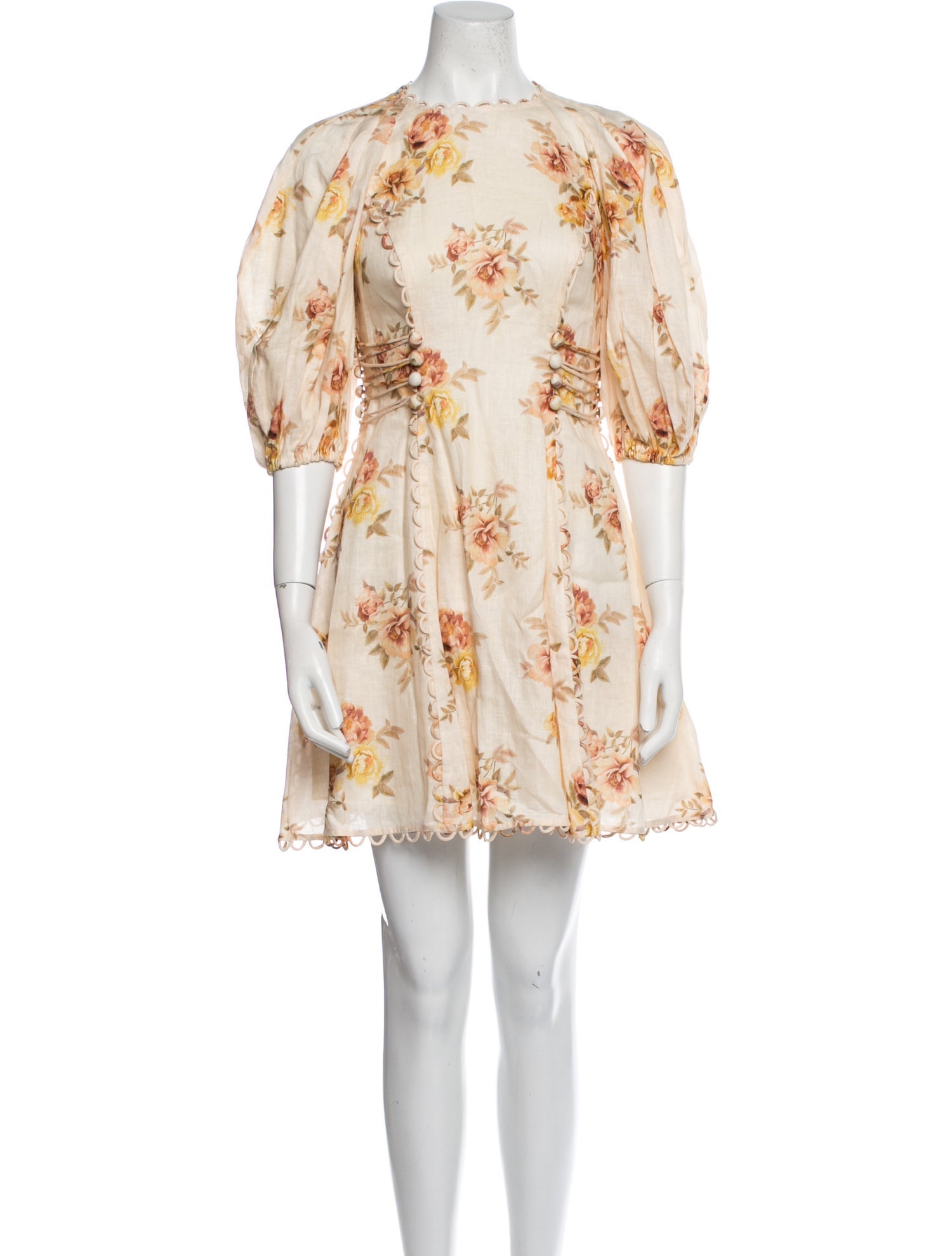 Zimmermann Linen Mini Dress