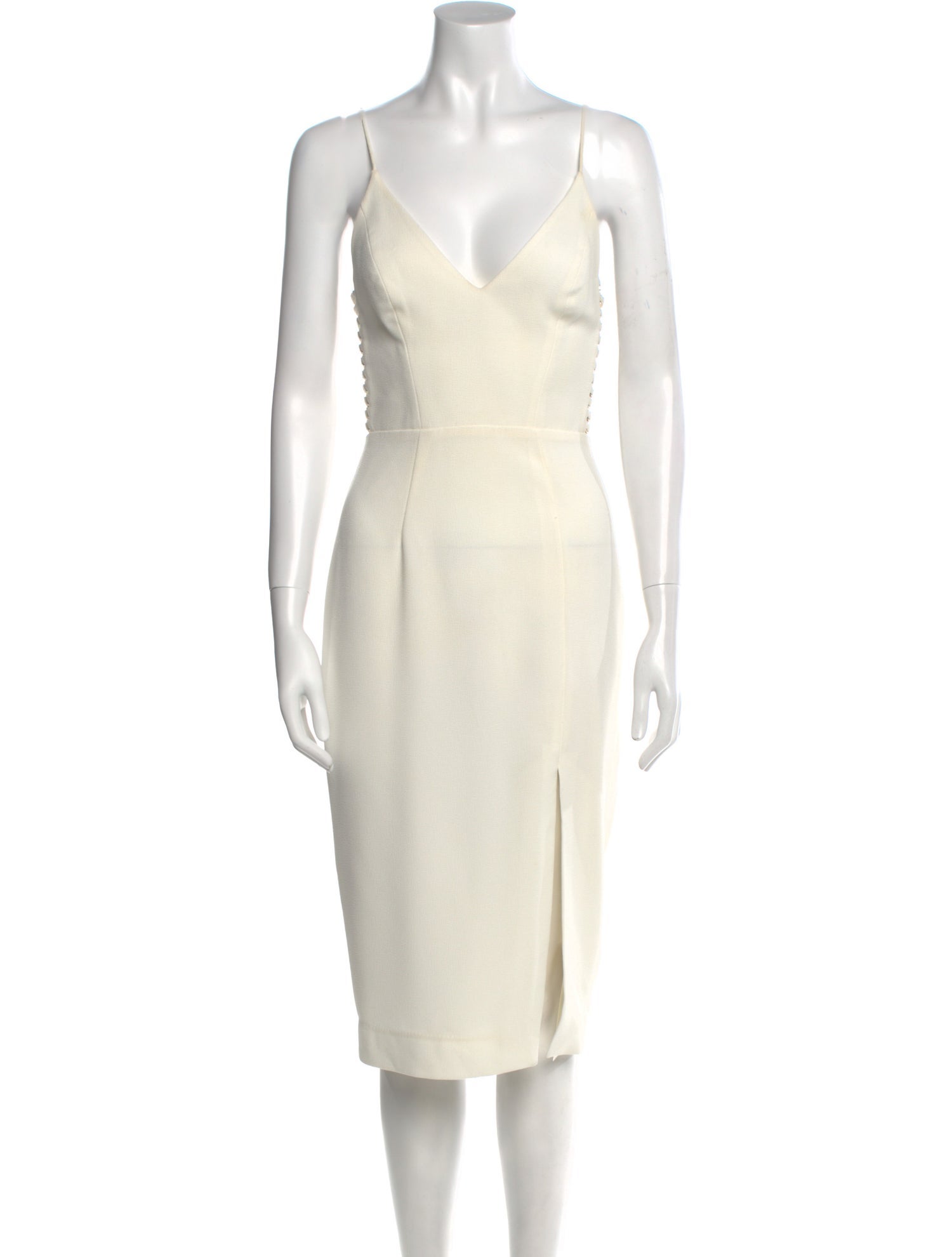 Zimmermann V-Neck Midi Length Dress